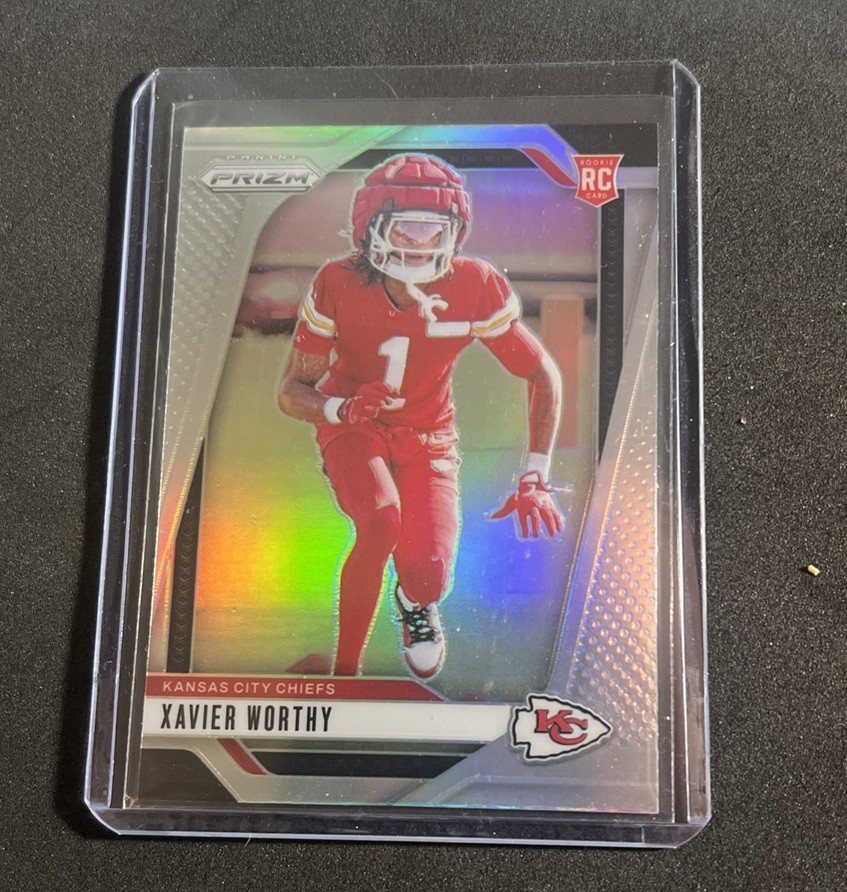 2024 Panini Prizm - Rookies Xavier Worthy #399 Silver Prizm (RC)