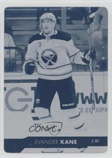 2017-18 Upper Deck Printing Plate Cyan 1/1 Evander Kane #274 a3q