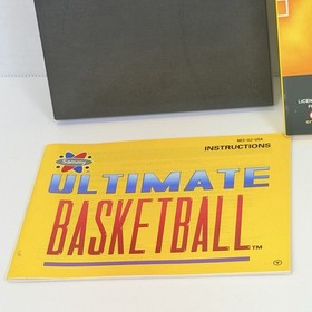 Ultimate Basketball: CIB- Original NES- Tested Works! Great Condition!