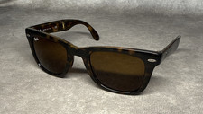 Ray-Ban RB4105 Folding Wayfarer 710/51 Light Havana Brown Gradient RARE 50mm
