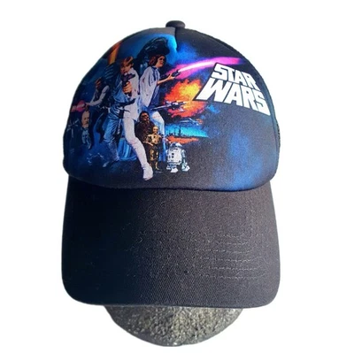 Star Wars Snapback Baseball Cap Mesh Hat Skywalker Solo Vader Gift Free Postage - Image 1 of 4