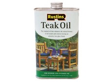 Rustins TEAK1000 Teak Oil 1 Litre 20.76 per litre