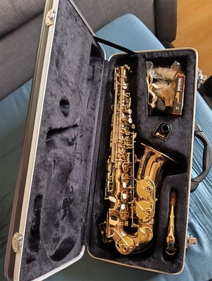 Collins Saxophon / Saxofon / Sax mit Koffer, top Zustand
