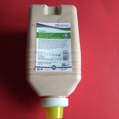 SC Johnson Solopol  Stoko natural 2 L starker Handreiniger Reinigungspaste 
