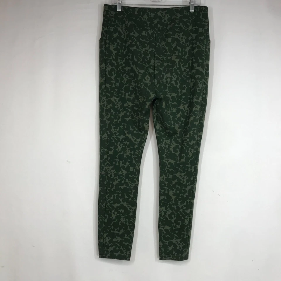Legging de maratón Cabi 6053 para mujer talla GRANDE verde tiro medio mezcla de rayón Foto 4 de 4