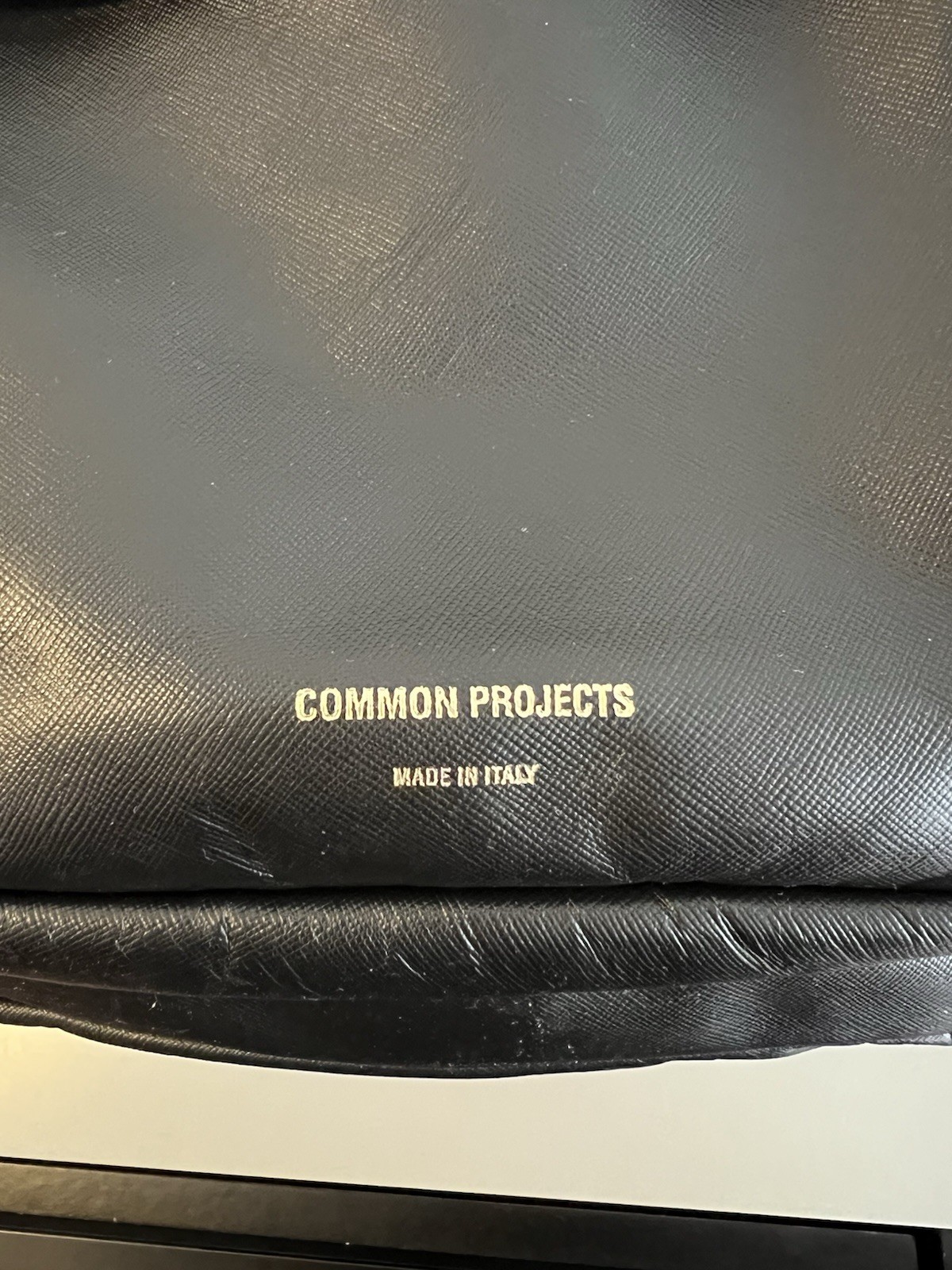 Common Projects Black Leather Backpack - image 5