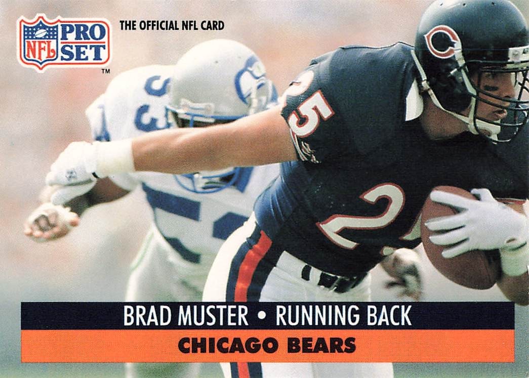 1991 Pro Set - Brad Muster #105