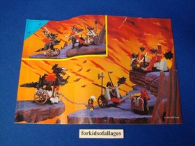 LEGO Fright Knights Traitor Transport #6099 Complete w/ Dragon Cave, Box, Manual