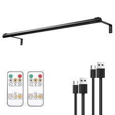 Battery Operated Wireless Picture Light  Rechargeable/Plugged in 31.5inch Black