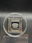 Geiger Edelmetalle 1 oz Fine Silver Bar Schloss Güldengossa Square one ounce