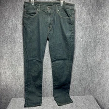 Men's Levi's 511 Slim Fit Stretch Jeans Dark Wash Style Water Less (Y2K) 34 x 32