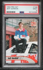 1992 Pro Set Winston Cup Jeff Gordon #128 PSA 9 MINT HOF 0nr3