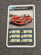 Porsche Boxter S - Convertible - Single Card - Quartet (4D)