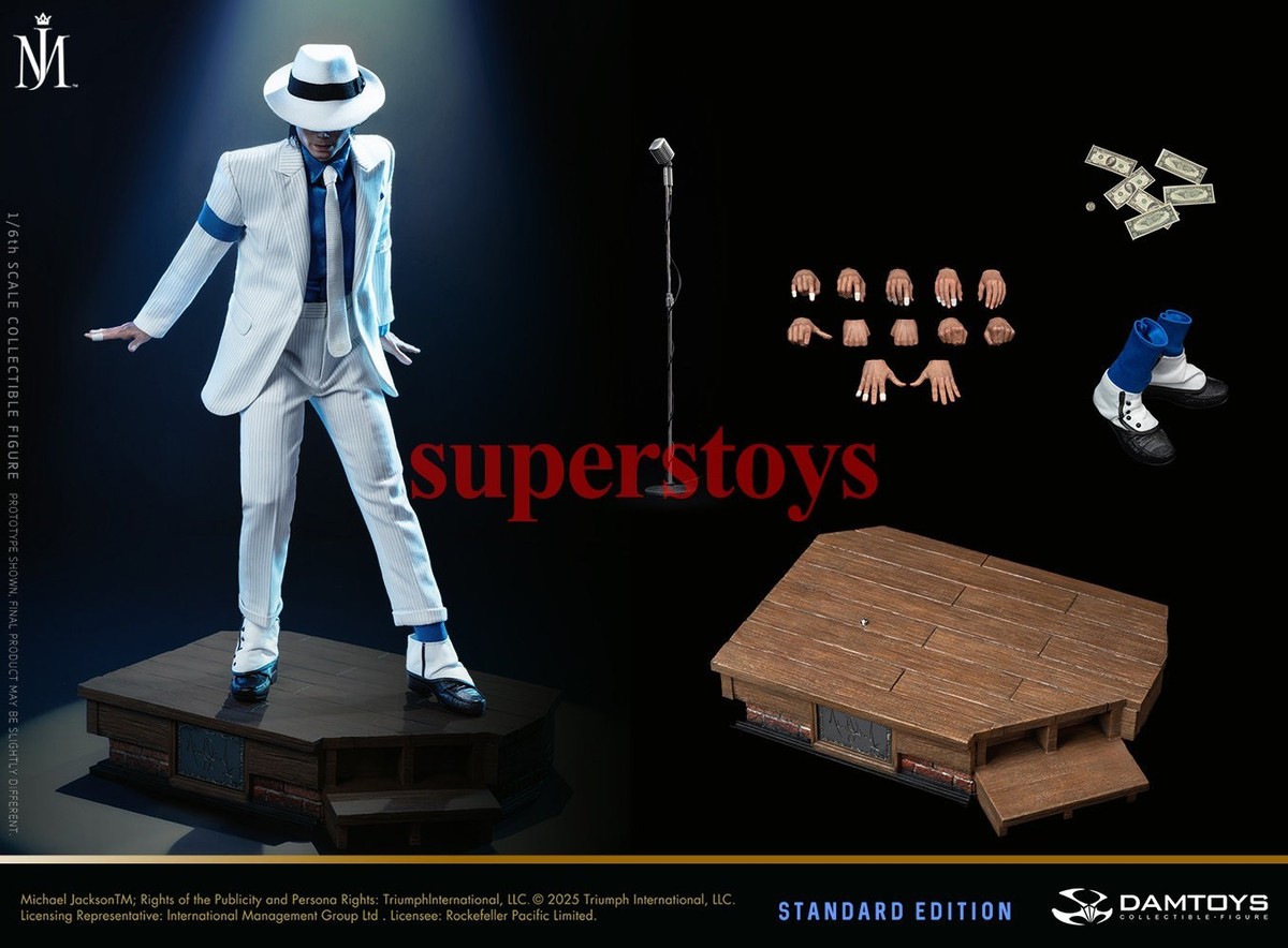Supers DAMTOYS DMS048 1/6 Smooth Criminal Jackson Action Figure