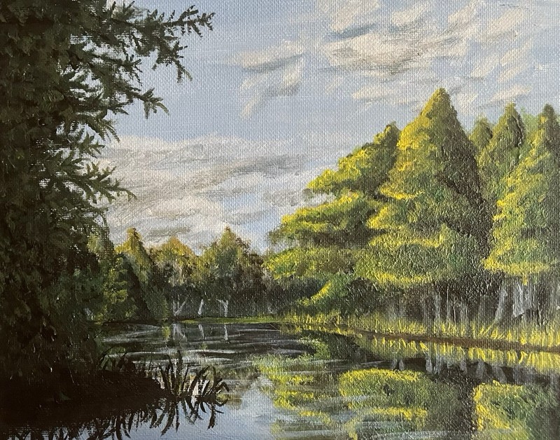 Forest Nature Painting