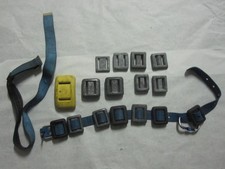 Lead Dive Weights Scuba Diving Lot 50 POUND LBS 5lb 4lb 3lb 2lb 1lb 2 Belts sea