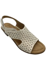 Easy Spirit Women's Calix Sling Back Heeled Sandal Ivory