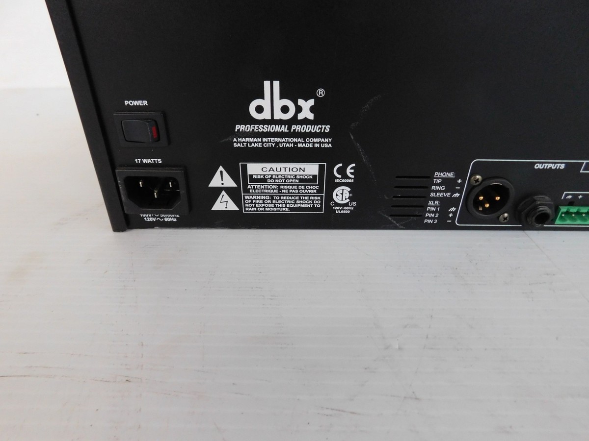 dbx IEQ31 Intelligent Dual 31 Band Graphic Equalizer With AFS for