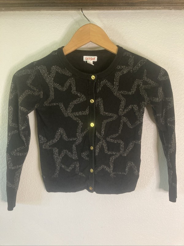 Cat & Jack Star Sweater 7/8