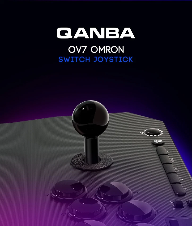 Qanba Drone 2 Arcade Joystick PS5 PS4 PC Sony Officially Licensed Product - Image 3 of 4
