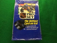 1990 Pro Set Hockey Series 1 Wax Box