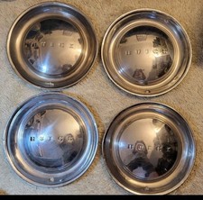 1949-1950 Buick 4pc Set Wheel Covers Dog Dish Hubcap Covers Ome