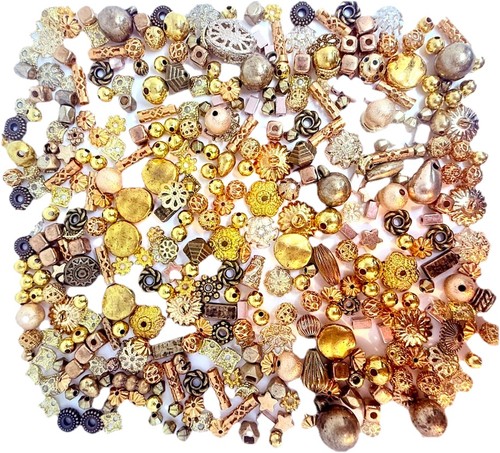 Assortment Of Mixed Metal Beads