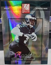 Brian Westbrook Donruss Elite 2002 /400 Parallel Rookie Football Card Eagles. rookie card picture
