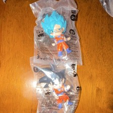 Burger King Dragon Ball Super Kids Meal Toy Figure GOKU/GOKU BLUE