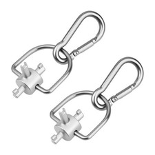 Aecsze 2 Pack HVAC Tools Locking Cap Key for R410A R22 Refrigerant, Silver
