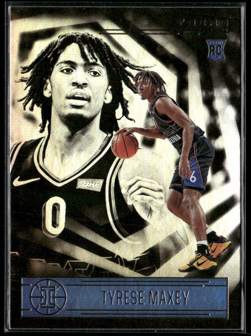 2020-21 Panini Illusions #162 Tyrese Maxey