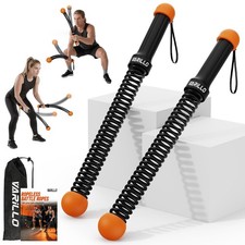 Ropeless Battle Ropes for Home Gym, Portable Cordless Weighted Battle Ropes w...