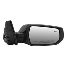 Passenger Side View Mirror Compatible Right Passenger Side 12Pins-Gloss Black