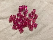 Lego 24 Pièces Coupe Minifigure Rose Translucide Foncé, 3899 (028-294)