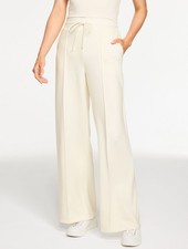 AirKnit Stretch Wide Leg Pants at Talbots, NWT 119, color IVORY