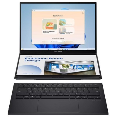 ASUS Zenbook DUO 14'' OLED Touch Intel Ultra 9 185H 16GB 1TB SSD W11H Laptop BK