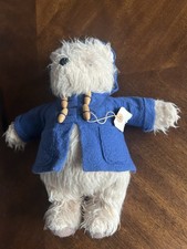 Paddington Bear Gabrielle Designs LTD Blue Raincoat 1981 Made In England