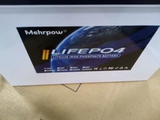 12V 200Ah LiFePO4 Btrpower Battery Pack With 200A BMS for Marine RV Solar System