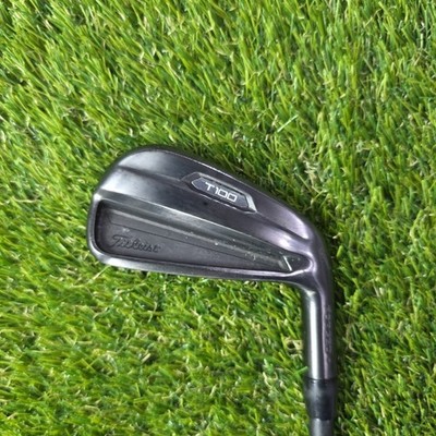 Titleist T100 Black 4 Eisen UPGRADED La Golf A Series Low 105i-4 Stiff Flex Schaft