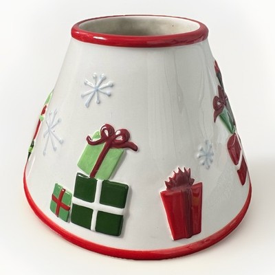 The White Barn Candle Company Christmas Candle Jar Topper