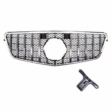 Sportgrill Frontgrill Chrom Schwarz passend f&uuml;r Mercedes E-Klasse W212 S212