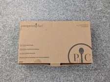 Pampered Chef Mini Freezer Bowls & Rack Set Of 6 Teal Lids Storage Cups