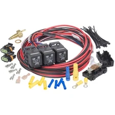 Painless Wiring 30118; LSX Dual Fan Relay Kit, On @ 205 deg for GM LSX
