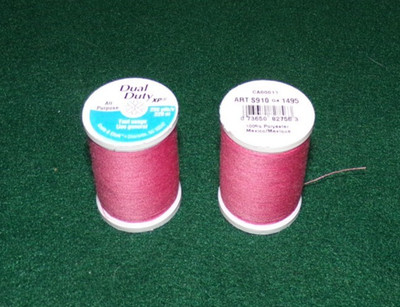 Coats & Clark, Dual Duty All Purp Polyester Thread, 250 yds, Medium Coral (1495)