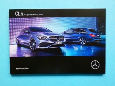 Brochure - Mercedes CLA-Class / C45 AMG - Shooting Brake and Coupe - 03/17