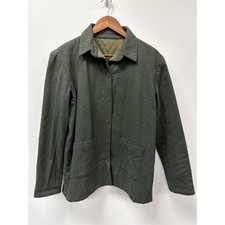 Unbranded Quilt Lined Flannel Shacket Olive Green M