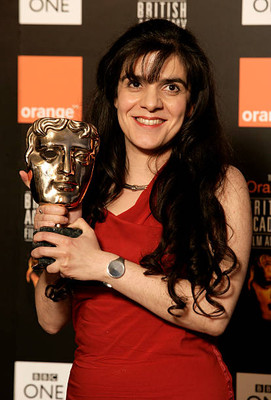 Tanya Seghatchian receives the Alexander Korda Award for Outstandi- Old Photo