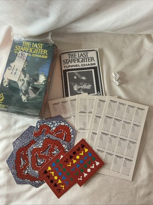#ad #ad The Last Starfighter Tunnel Chase Game FASA 1984 #5006 UNPUNCHED COMPLETE Vtg $39.95