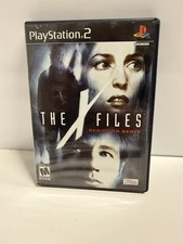X-Files-Resist or Serve PlayStation 2 CIB PS2 W/Manual & Registration complete 