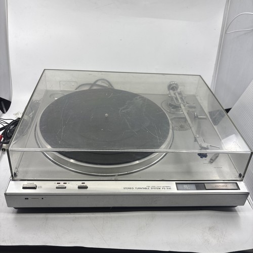 SONY PS-X45 Turntable WORKS Missing One Leg